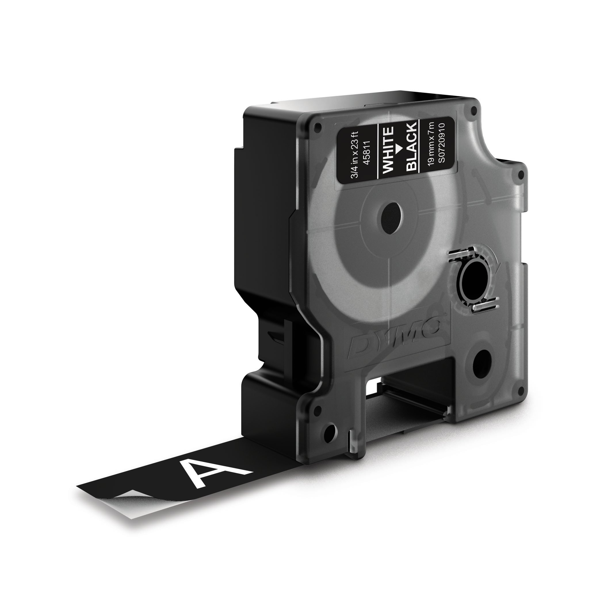 Dymo Tape D1 19mm Hvit/svart