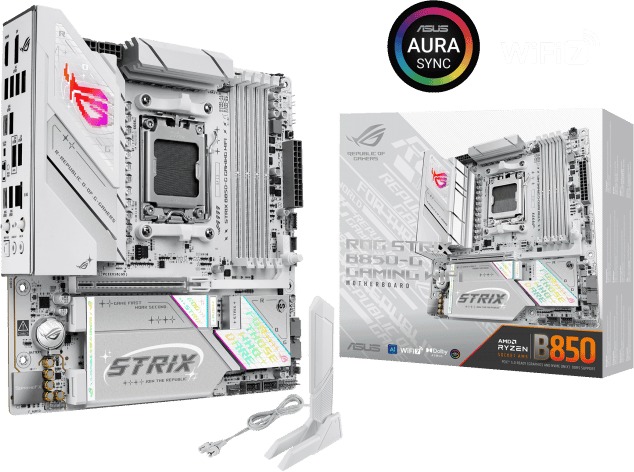 Asus Rog Strix B850-g Gaming Wifi Amd Am5 Matx