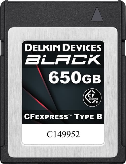 Delkin Black Cfexpress Card Type B R1725/w1530 650gb