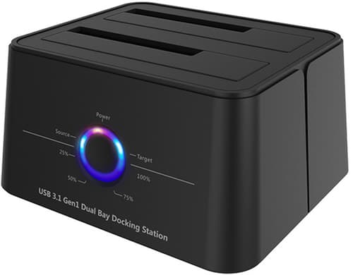 Prokord Docking Station And Hd Cloner Usb-a For 2x Sata