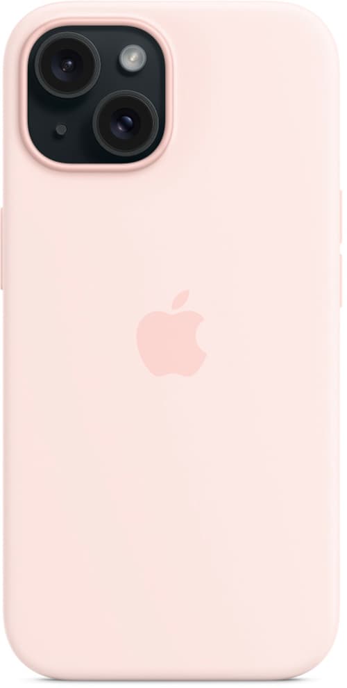 Apple Silikonskal Med Magsafe Iphone 15 Light Pink