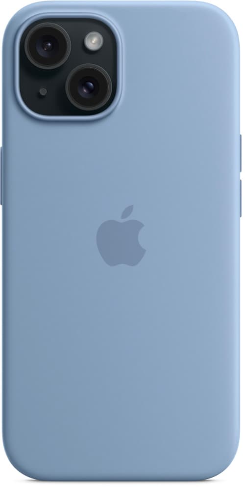 Apple Silikonskal Med Magsafe Iphone 15 Vinterblå
