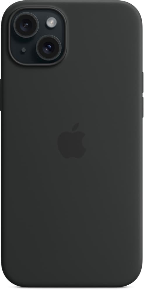 Apple Silikonskal Med Magsafe Iphone 15 Plus Svart