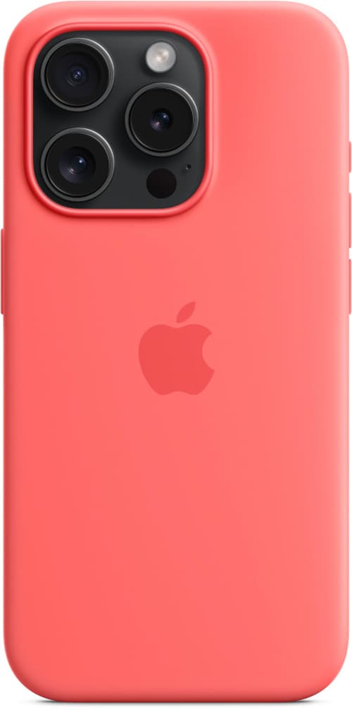 Apple Silikonskal Med Magsafe Iphone 15 Pro Guava