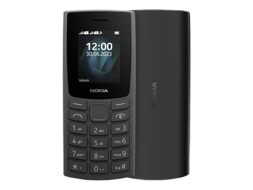 Nokia 105 (2023) Dual-sim Träkol