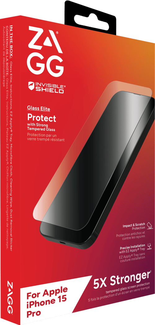 Zagg Invisibleshield Glass Elite Iphone 15 Pro