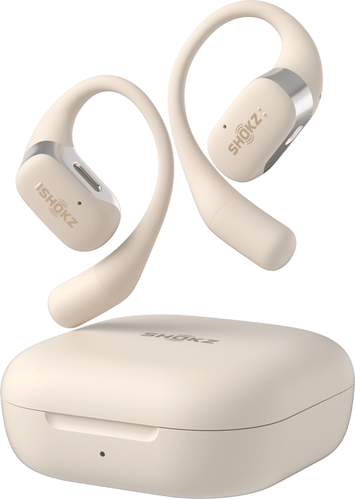 Aftershokz Shokz Openfit Wireless Headphones – Beige True Wireless-hörlurar Beige