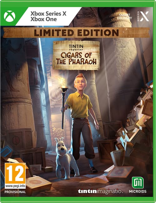 Microids Tintin Reporter: Cigars Of The Pharaoh Xbxs/x1 Microsoft Xbox One Microsoft Xbox Series S Microsoft Xbox Series X