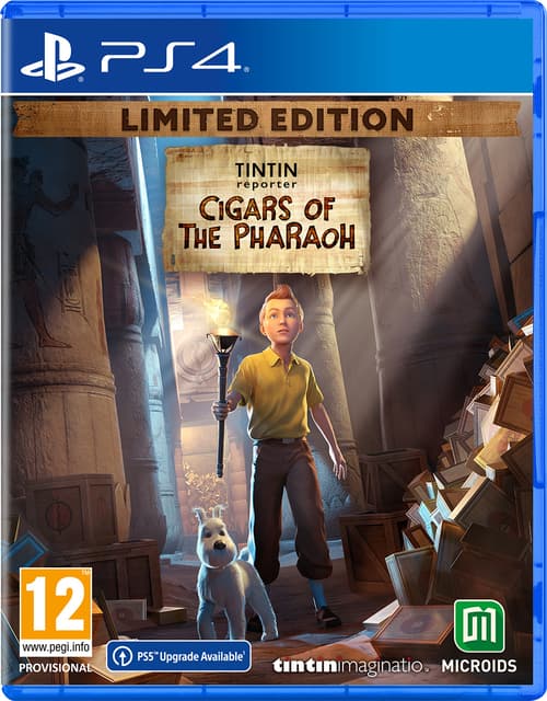 Microids Tintin Reporter: Cigars Of The Pharaoh Ps4 Sony Playstation 4