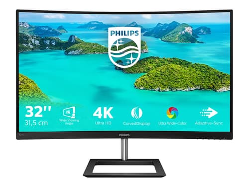 Philips E-line 328e1ca Curved 31.5″ 3840 X 2160pixels 16:9 Va 60hz