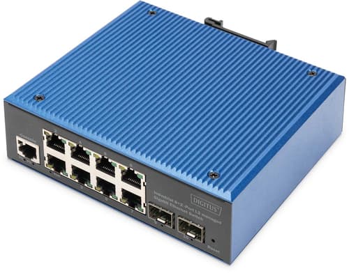 Digitus Dn-651157 8xge Poe 2xsfp L2 Managed Switch