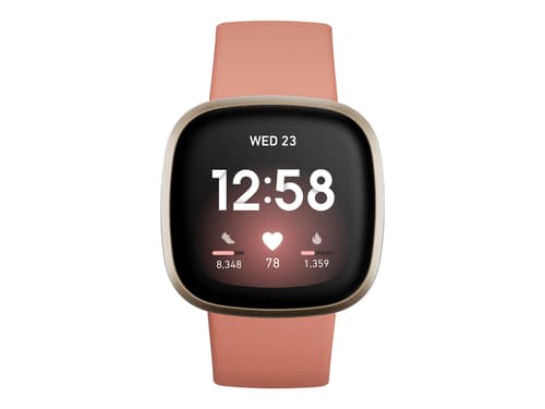 Fitbit Versa 3 Pink Clay/soft Gold Smartwatch