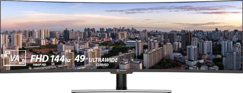 Voxicon P49uwhd Ultrawide Curved 49″ 3840 X 1080 32:9 Va 144hz