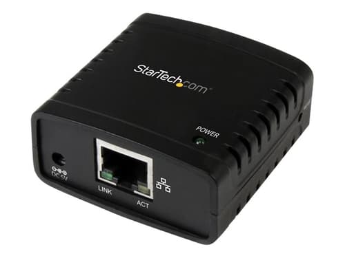 Startech .com 10/100 Mbps Ethernet Till Usb 2.0 Lpr-nätverksskrivarserver