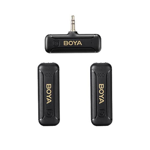 Boya By-wm3t2-m2 Trådlöst Mikrofonsystem 3.5mm Trs