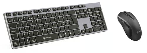 Voxicon Keyboard & Mouse Office Set Wireless Tangentbord