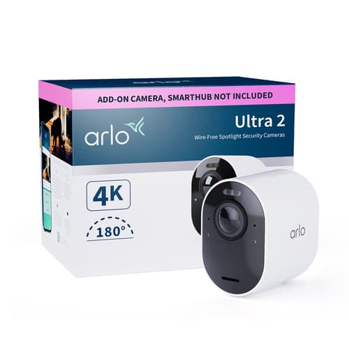 Arlo Ultra 2 Extra Kamera Vit