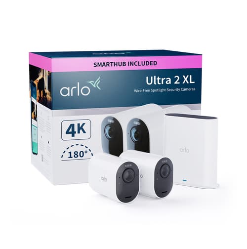 Arlo Ultra 2 Xl For Business Trådlös Övervakningskamera 2-pack Vit