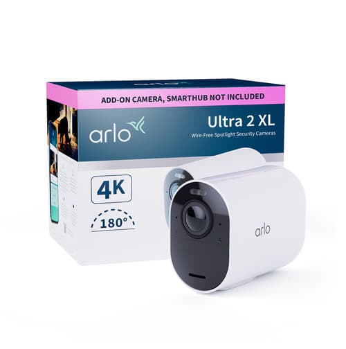 Arlo Ultra 2 Xl For Business Trådlös Övervakningskamera Extrakamera Vit