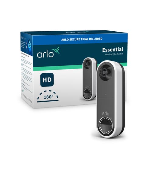 Arlo Video Doorbell Wire-free + Chime 2