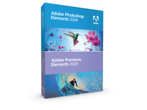 Adobe Photoshop & Premiere Elements 2024 Win Swe Box Fullversion