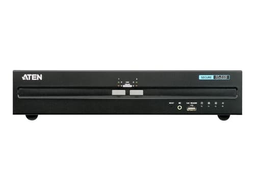 Aten Usb Displayport Dual Display Säker Kvm-switch Med 2 Portar