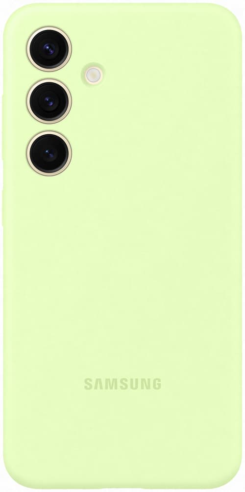 Samsung Silicone Case Samsung Galaxy S24 Ljusgrön