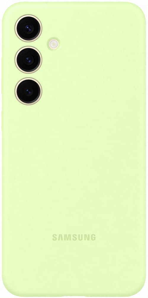Samsung Silicone Case Samsung Galaxy S24+ Ljusgrön