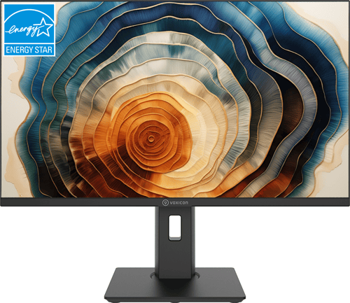 Voxicon D27qpf Ergonomisk Skärm Energy Star Grade A 27″ 2560 X 1440 16:9 Ips 75hz