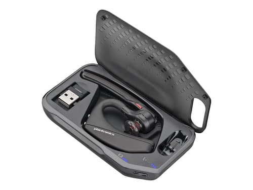 Hp Voyager 5200 Uc + Bt700 (usb-a/usb-c Adapter) Headset Usb-a Via Bluetooth-adapter Microsoft-teams Svart