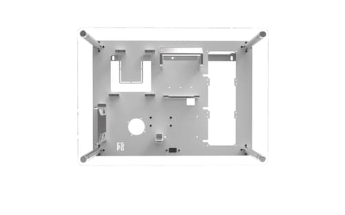 Csfg Frostbite M-itx Wall Mounted Chassis Silver Vit