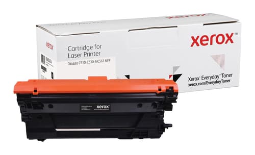 Xerox Everyday Oki Toner Svart 44469804 Högkapacitet