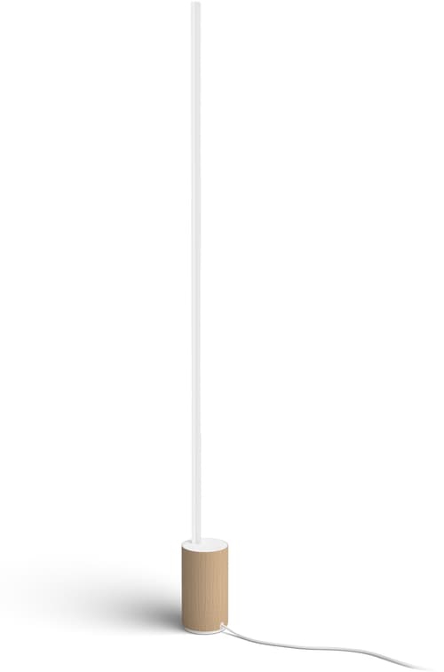 Philips Hue Gradient Signe Floor Lamp Wt/color Amb White/oak