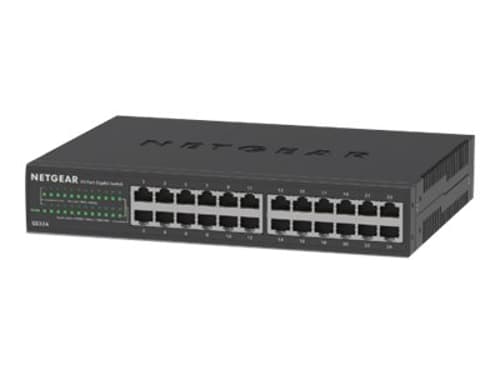 Netgear Gs324 Ohanterad Gigabit Ethernet