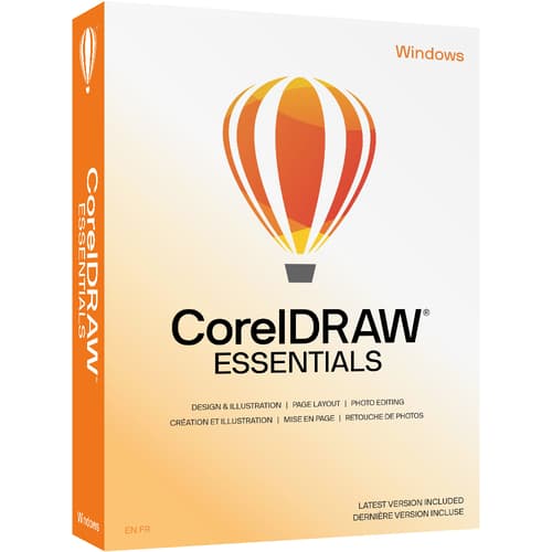 Corel Coreldraw Essentials 2024 Eng/sve Windows Minibox Fullversion