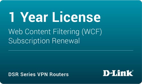D-link Dynamic Web Content Filtering License 1 Year