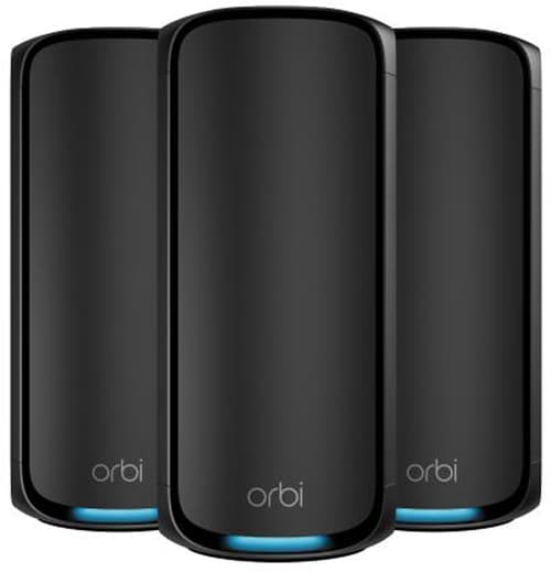 Netgear Orbi 970 Wifi 7 Mesh Black 3-pack