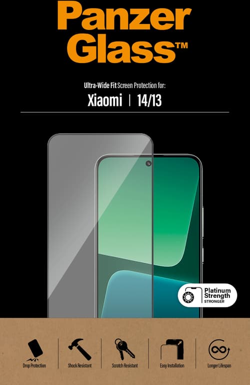 Panzerglass Ultra-wide Fit Skärmskydd Xiaomi 13 Xiaomi 14