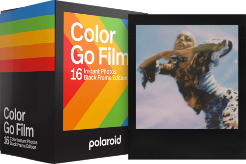 Polaroid Go Film Double Pack 16 Photos – Black Frame