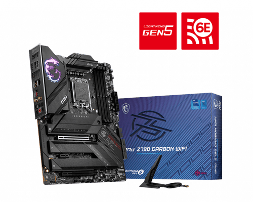 Msi Mpg Z790 Carbon Wifi Lga 1700 Atx Moderkort