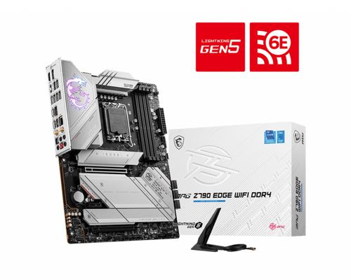 Msi Mpg Z790 Edge Wifi Ddr4 Lga 1700 Atx Moderkort