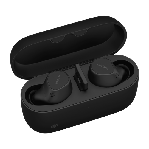 Jabra Evolve2 Buds Svart Microsoft Teams