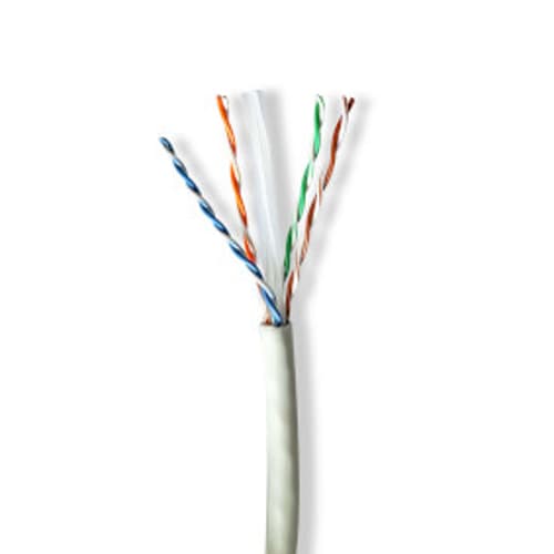 Nedis Ccbg8535gy100s Nätverkskablar Cat6a U/utp utp)Nej Cat6a 100m Grå
