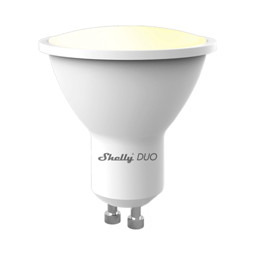 Shelly Wifi Led-lampa Duo Gu10