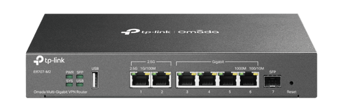 Tp-link Omada Er Kabelansluten Router 2-5 Gigabit Ethernet,Snabb Ethernet,Gigabit Ethernet