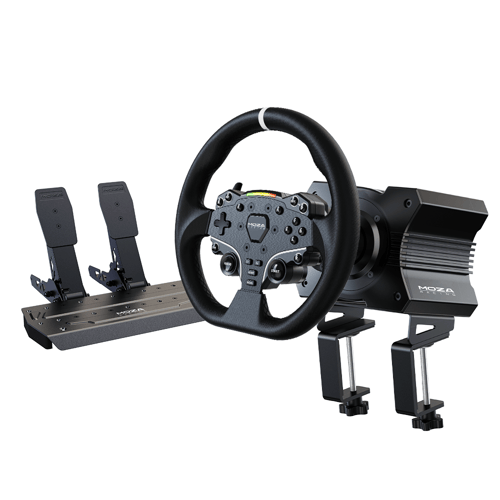 Moza Racing R5 Racing Sim Bundle (base/wheel/pedal)