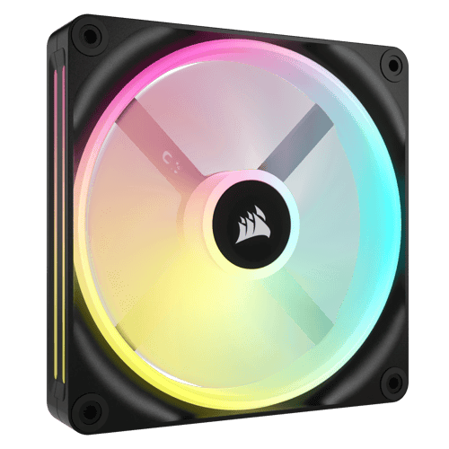 Corsair Icue Link Qx140 Rgb Starter Kit Svart Fan Svart Vit