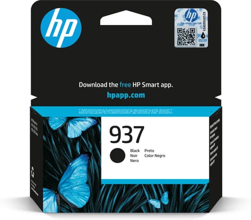 Hp Bläck Svart 937 – Officejet Pro 9720/9730