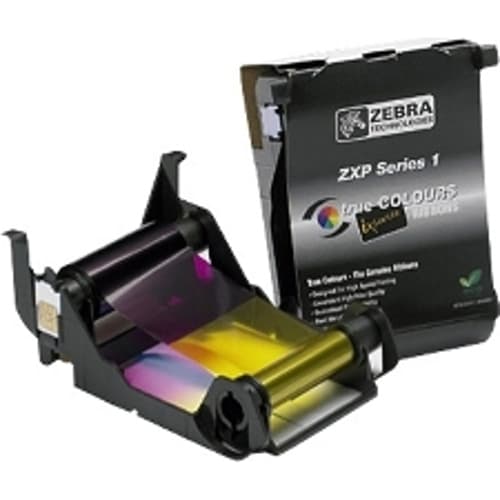 Zebra Färgband Color Ymcko 100 Bilder Zxp Series 1