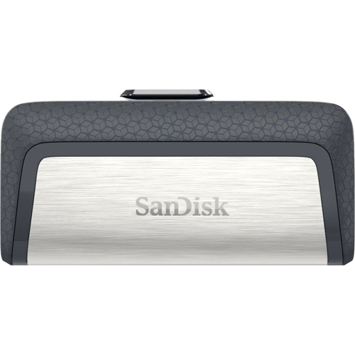 Sandisk Ultra Dual 32gb Usb Type-a / Usb Type-c Svart Silver